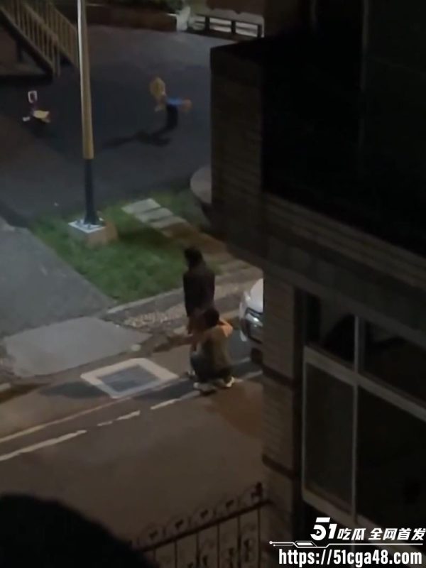 台湾小区楼下偷拍视频火爆网络 黑色大衣美女真空上阵 被男子当街舔臀 画面火爆至极！-51吃瓜网